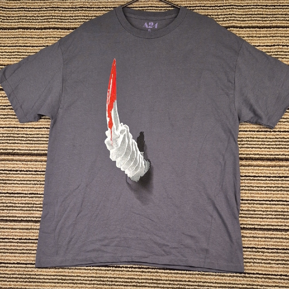 Death Of A Unicorn‎ Promo A24 SXSW Exclusive I Was Gored At SXSW Mens T Shirt XL